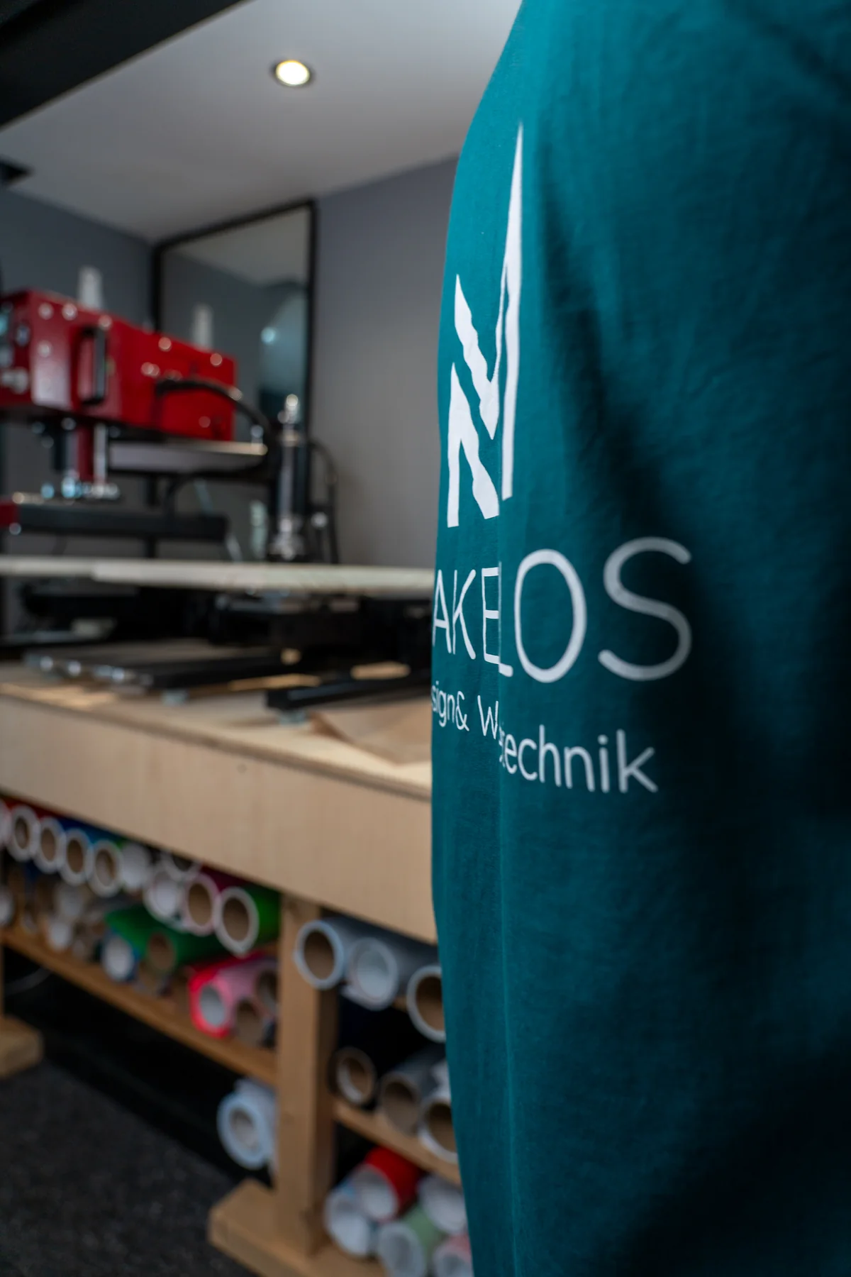 Makellos Mitarbeiter in der Textilproduktion